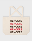 Hencers Tote Bag